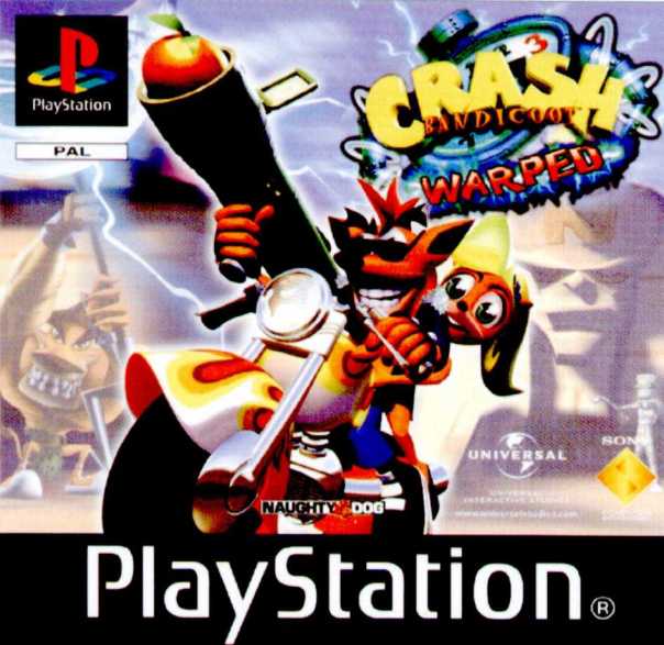 La copertina di Crash Bandicoot 3 per PS1